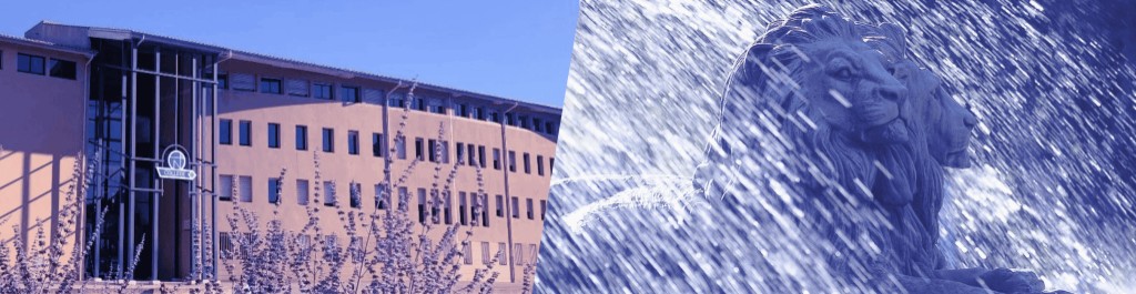 Site Ambition Prépa à Aix-en-Provence : lycée La Nativité et fontaine, parcours vers la faculté de droit.